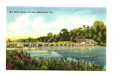 Martinsville Virginia VA Postcard Dam Power House picture