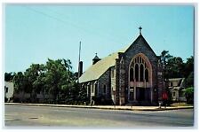 c1960 St Edmonds RC Church Chapel Exterior Road Rehoboth Beach Delaware Postcard picture
