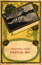 Greetings From Festus, Mo. Missouri Postcard picture