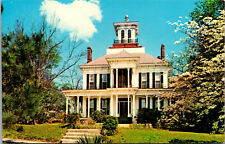 Vtg 1960s Kendall Manor Mansion Home Eufaula Alabama AL Unused Chrome Postcard picture