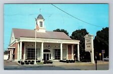McConnelsville OH-Ohio, Exterior View First National Bank, Vintage Postcard picture