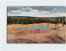 Postcard Mammoth Paint Pots Yellowstone National Park USA picture