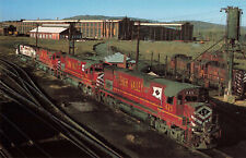 Postcard Lehigh Valley 625 623 & 631 Locomotive ALCO Century 628's Sayre PA 1974 picture
