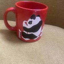 Vintage Red Panda Bear WAECHTERSBACH Mug Cup  W Germany 1980s picture