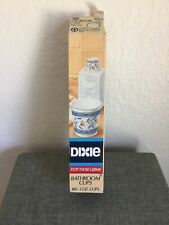 Vintage Old Stock NOS Dixie Bathroom Cups 67  ~TAPESTRY~ picture