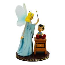 Disney Sketchbook Pinocchio & Blue Fairy Christmas Ornament 2009 RARE picture