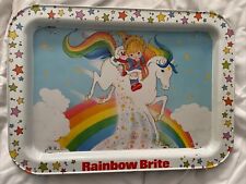 Rare Vintage Rainbow Brite 1983 Hallmark tv tray picture