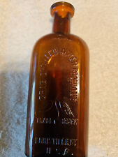 Antique 1870 crab orchard water company medicine bottle louisville ky picture