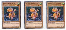 Yu-Gi-Oh 3x Armed Dragon LV3 LED2-IT025 Common Ita  picture
