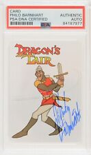 2019 Philo Barnhart Dragon's Lair Signed Animation Cell Trading Card (PSA/DNA) picture