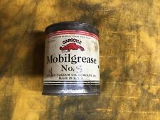 Vintage Gargoyle Mobil Grease No. 5 Socony Vacuum Motor Oil 1 Lb Tin Can picture