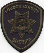 LOUDON COUNTY TENNESSEE subdued green SHERIFF POLICE PATCH picture