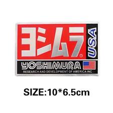 Yoshimura Usa Emblem Plate Height 6.5Cm Width 10Cm Aluminum Logo Decoration picture