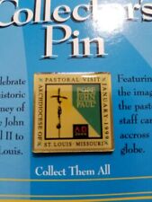 St. Pope John Paul II 1999 Visit St. Louis Missouri Vintage Collectible Pins144  picture