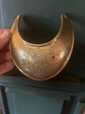 Original George III British Military Officers Gorget, War of 1812 Model 1796 picture