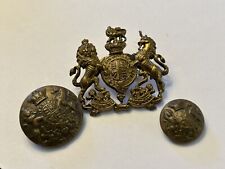British Miltary General Service Corps Brass lot picture