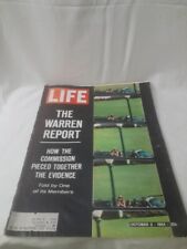 Vintage Life Magazine October 2, 1964 Kennedy Assassination The Warren Report picture
