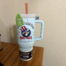 Buc-ee's 4th of July Glow in the Dark Yukon Fit Forty Tumbler 40 Oz Cup picture