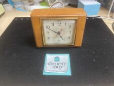 Vintage General Electric 7S269 Wooden Electric Desk Clock 1950s Runs Works DS30 picture
