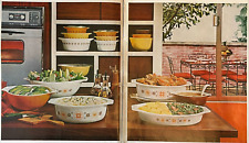 1963 Pyrex Vintage Print Ad Best Looking Best Cooking Country Collection picture