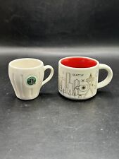 Starbucks 2 oz You Are Here Mug (Seattle) & Logo Mug picture