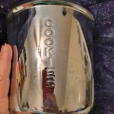 VINTAGE EVEREDY STAINLESS CRYSTAL BALL COOKIE JAR CANISTER picture