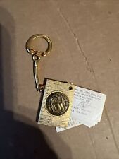 Vintage Signed BILLY GRAHAM - Hour of Decision - Bible quote - KEY CHAIN FOB picture