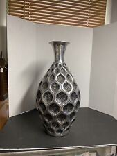 Large Cast Aluminum Vase 21 