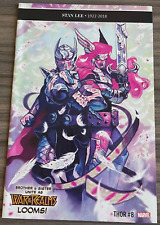Thor # 8 War of the Realms First Print Stan Lee Tribute Cover Marvel Comic 2019 picture