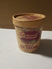 VINTAGE pint ice cream container LEVENGOOD'S ICE CREAM Pottstown, PA from 1940s picture