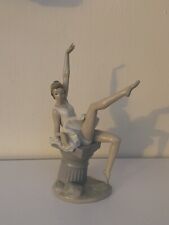 Zaphir LLadro Hand Made In Spain Sitting Figurine On Pedestal- Great Condition picture