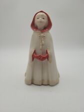 CYBIS. VINTAGE LITTLE RIDING RED HOOD FINE BISQUE PORCELAIN FIGURINE RETIRED picture