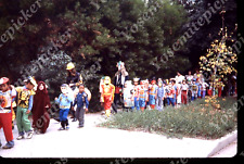 sl82 Original slide 1977 Halloween kids costumes school 817a picture