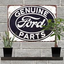 Ford Motor Car Oil Pump Vintage Look Advertising Metal Sign 9 x 12 60055 picture