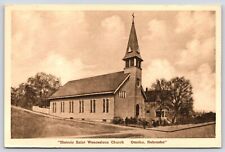 Nebraska Omaha Historic Saint Wenceslaus Church Vintage Postcard picture