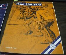 ALL HANDS NAVY/NAVAL/MILITARY Magazine - August 1969 picture