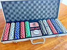 Poker Chip Set (500 Pc) Aluminum Case picture