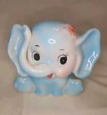 Vintage Eo Brody Kitsch Elephant Planter Pastel picture