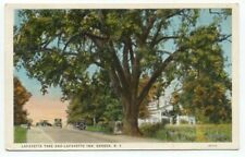 Geneva NY Lafayette Tree & Inn c1930s Postcard - New York picture