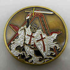MASONIC RIDERS ASSOCIATION STONE TEMPLARS CHAPTER WIDOWS SONS CHALLENGE COIN picture