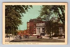 Ottawa- Ontario, Rideau Street Union Station, Antique, Vintage c1950 Postcard picture