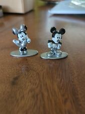 Lot Of 2 Disney Mickey and Minnie Mouse Metal Mini Figures picture