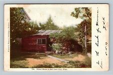 Oldest House In Salt Lake City, Salt Lake City Utah Vintage Postcard picture