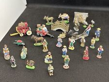 IRS Enameled Miniature Figures Wild West Gold Rush Stagecoach 1998 Lot 32 picture
