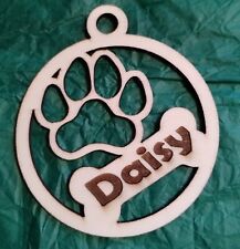 Personalized Pet Dog Ornament Rear View Mirror Hanging Accessory picture