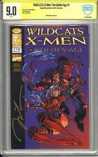 WildC.A.T.S./X-Men The Golden Age #1 CBCS 9.0 Signed by JIM LEE Variant Scarce picture