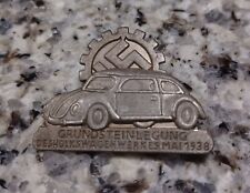 RARE Nazi Volkswagen Pin 