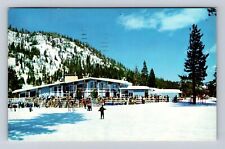 Lake Tahoe NV-Nevada, Squaw Valley Lodge, Vintage c1960 Souvenir Postcard picture