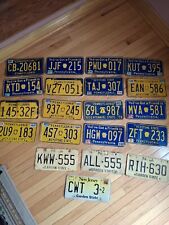 VINTAGE Bulk Lot of 20 Pennsylvania / NJ License Plates .... picture