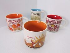 Starbucks Phoenix Arizona Mugs Set of 4 picture
